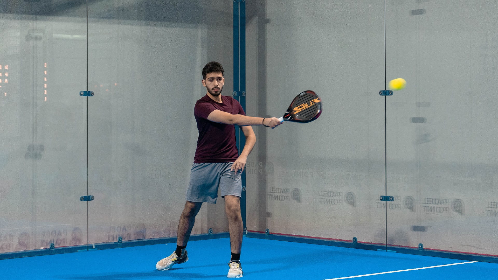 Image for the title: Spirited Start to Sharjah Employees Ramadan Padel Tennis 