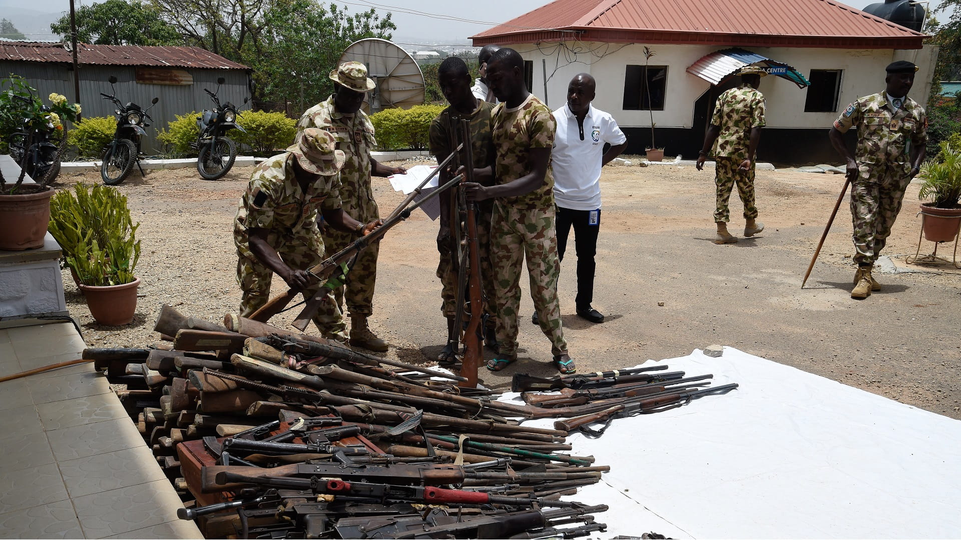 Image for the title: 17 killed in terrorist attacks in Nigeria 