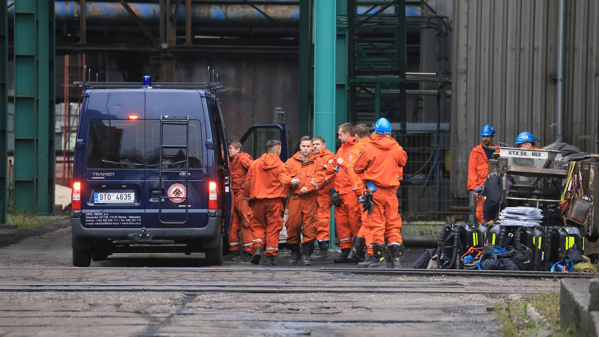 Image for the title: 10 missing in Poland's second mine accident in days 