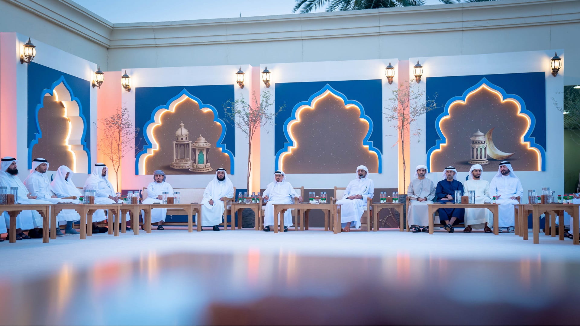 صورة بعنوان: حميد النعيمي يشيد بدور ضيوف عجمان من قراء ومشايخ العالم الإسلامي 