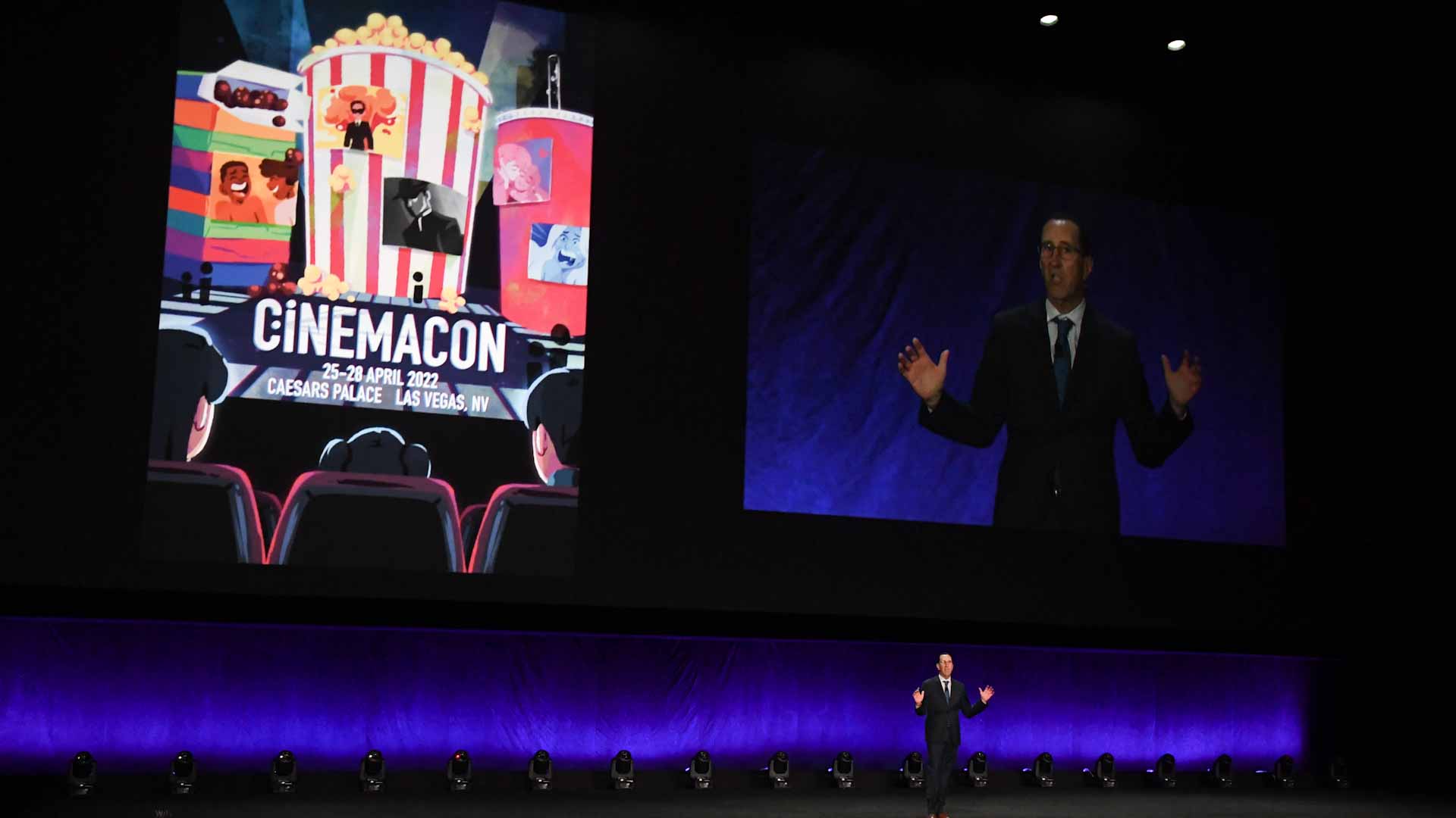 Image for the title: 'Spider-Man' sequels, Bad Bunny kick off buoyant CinemaCon summit 