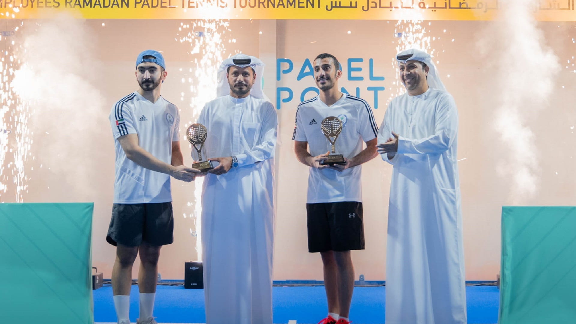 صورة بعنوان: نجاح كبير لبطولة موظفي حكومة الشارقة الرمضانية للبادل تنس  