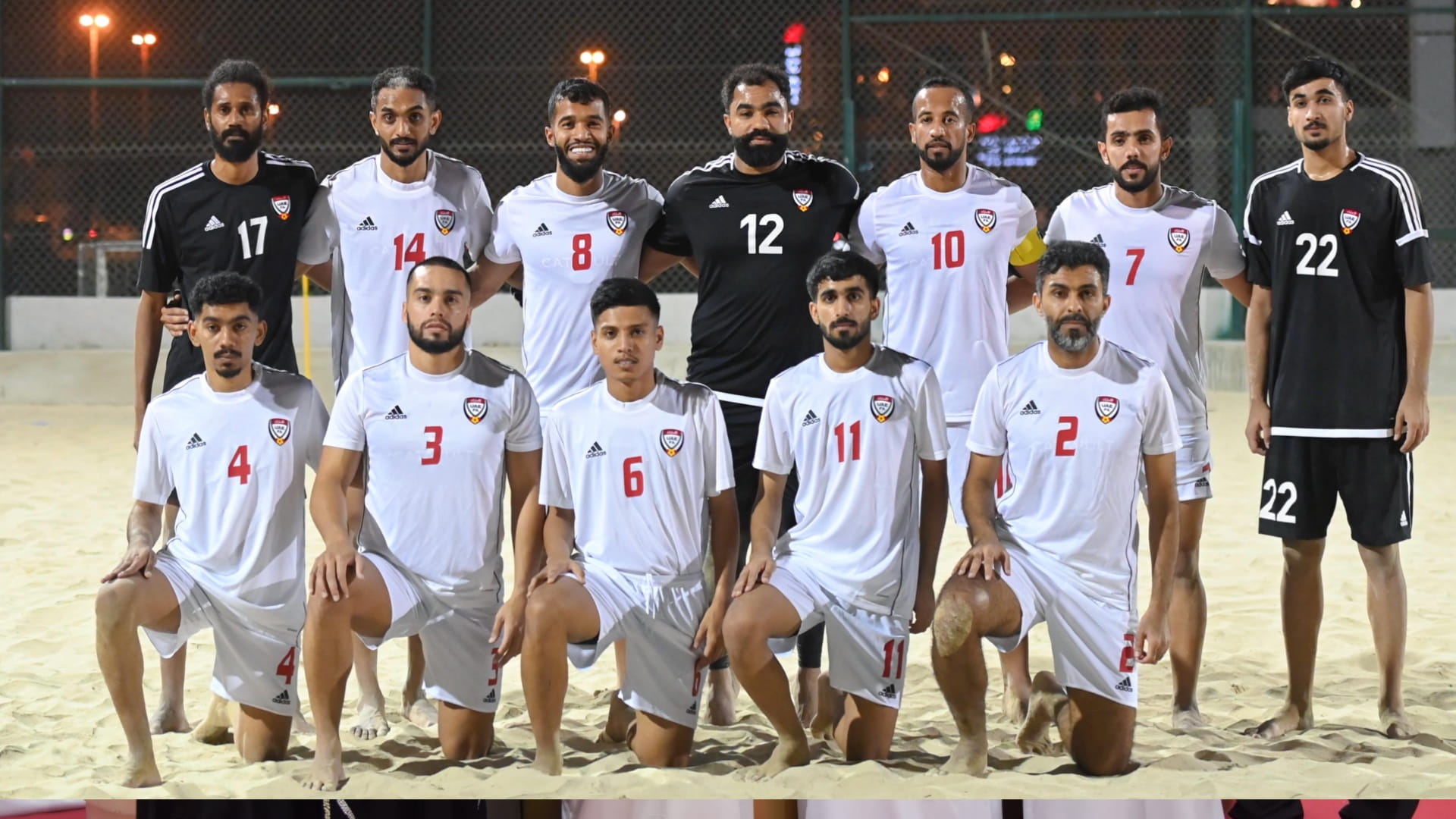 صورة بعنوان: منتخبنا للكرة الشاطئية مع الكويت ولبنان وعمان في بطولة غرب آسيا 
