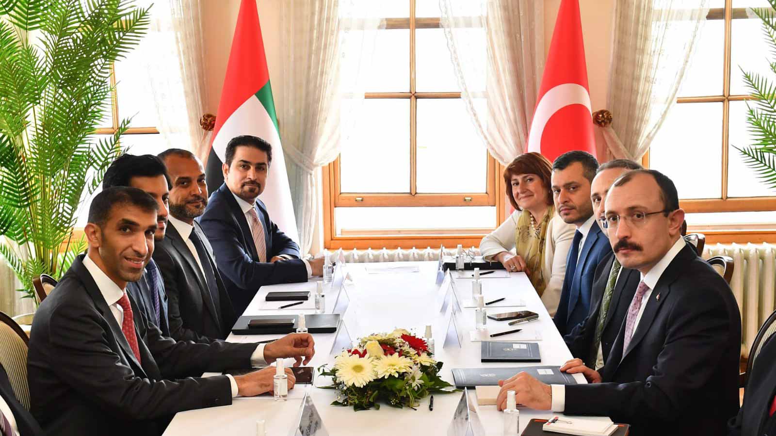 Image for the title: UAE-Turkey discuss Comprehensive Economic Partnership Agreement 