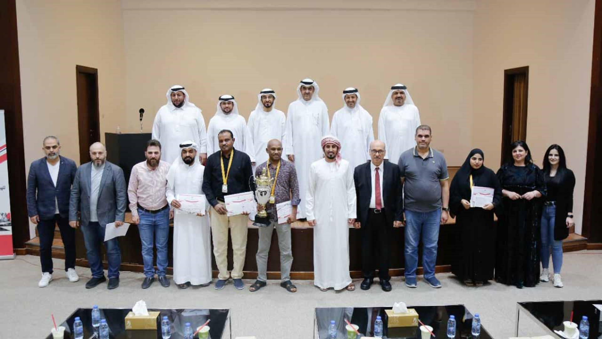 Image for the title: SEWA grabs tittle of Sharjah Government Staff Chess Championship 