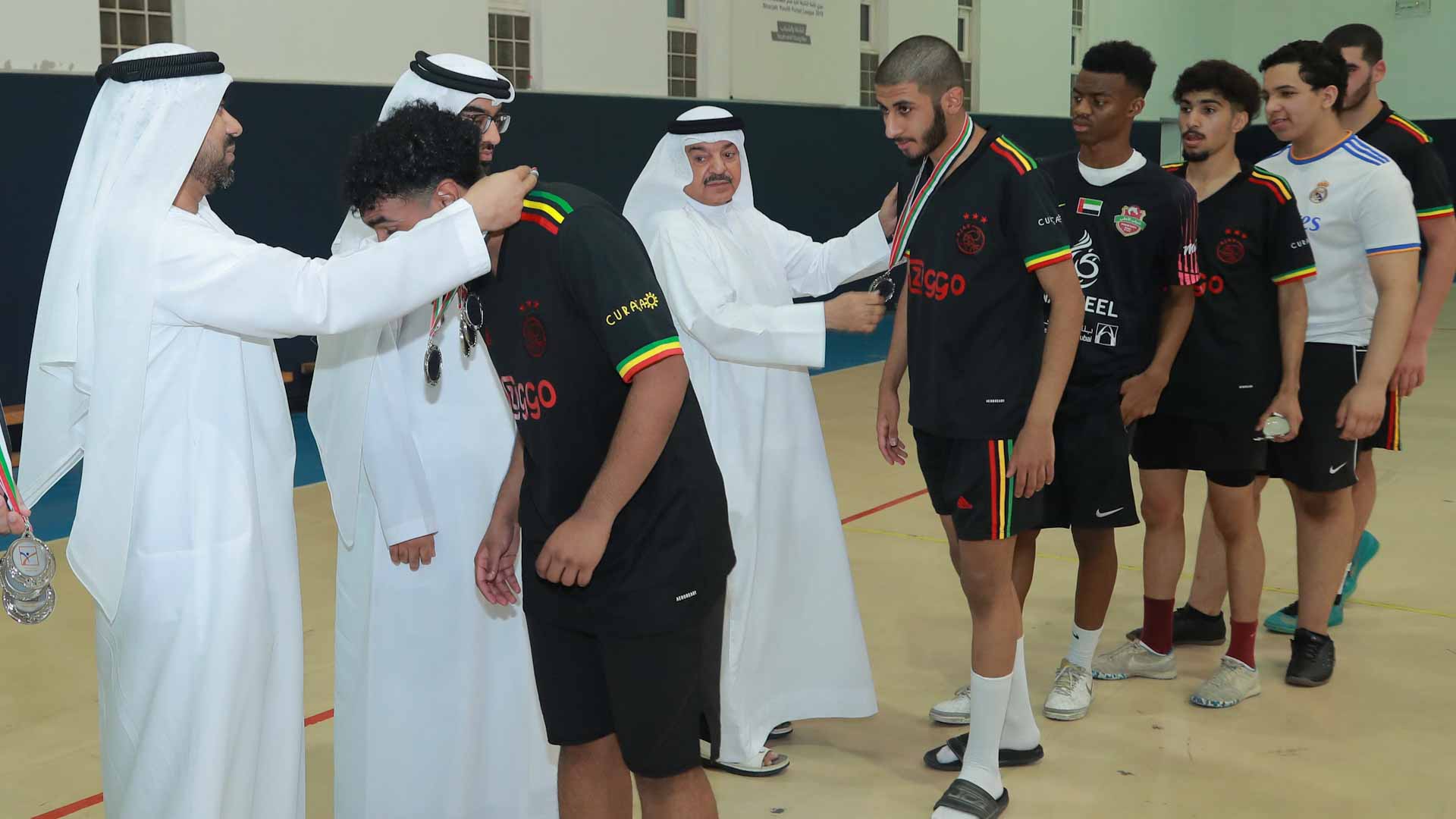 صورة بعنوان: "الملك" و"شباب الأهلي" يتوجان برمضانية ناشئة واسط لكرة قدم الصالات 