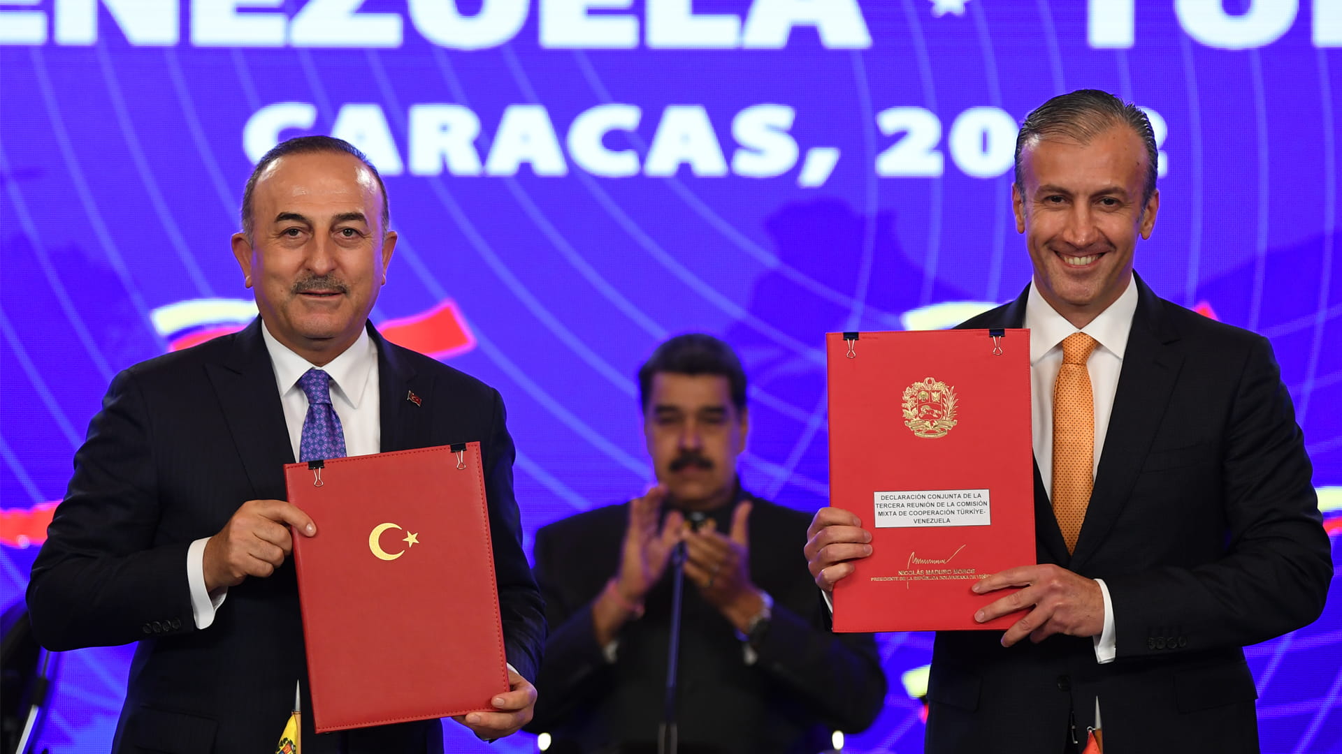 صورة بعنوان: مادورو يدعو تركيا إلى زيادة الاستثمارات في بلاده 