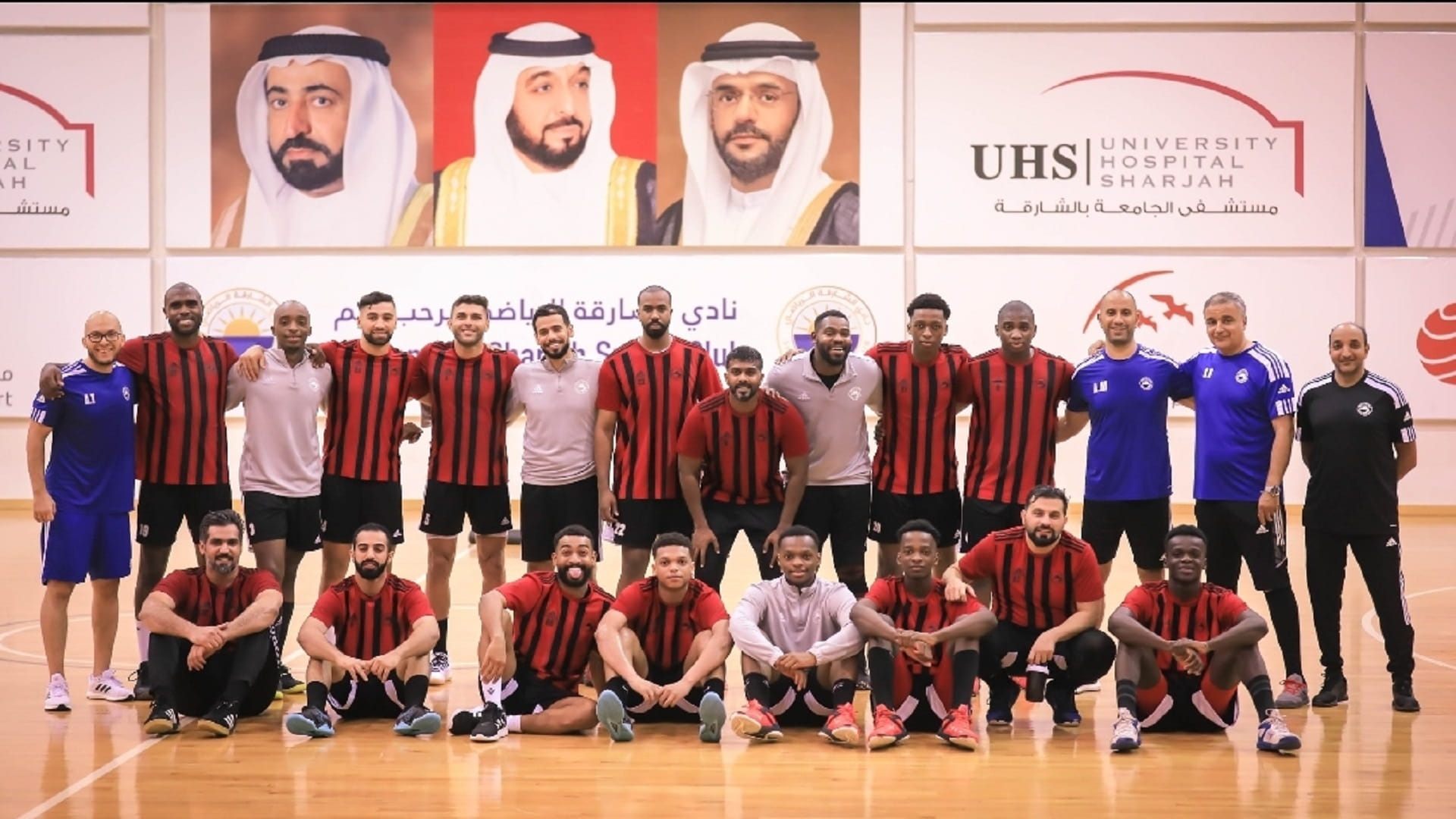 صورة بعنوان: فريق رجال الشارقة لكرة اليد يدشن فترة الإعداد 