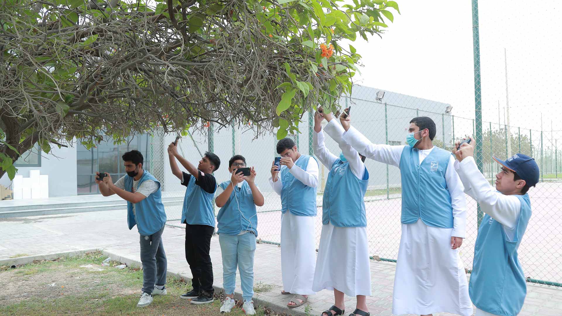 Image for the title: Filmmaking workshop develops capabilities of Sharjah youth 