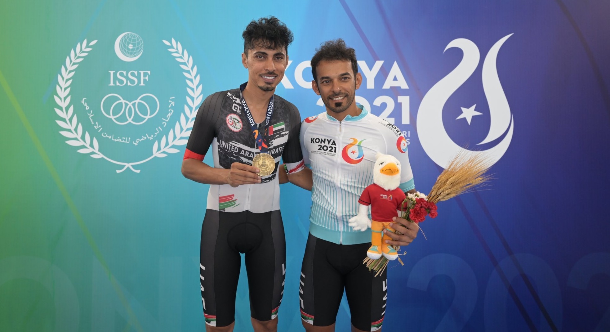 صورة بعنوان: أحمد المنصوري يحرز أول ذهبية للإمارات بألعاب التضامن الإسلامي 