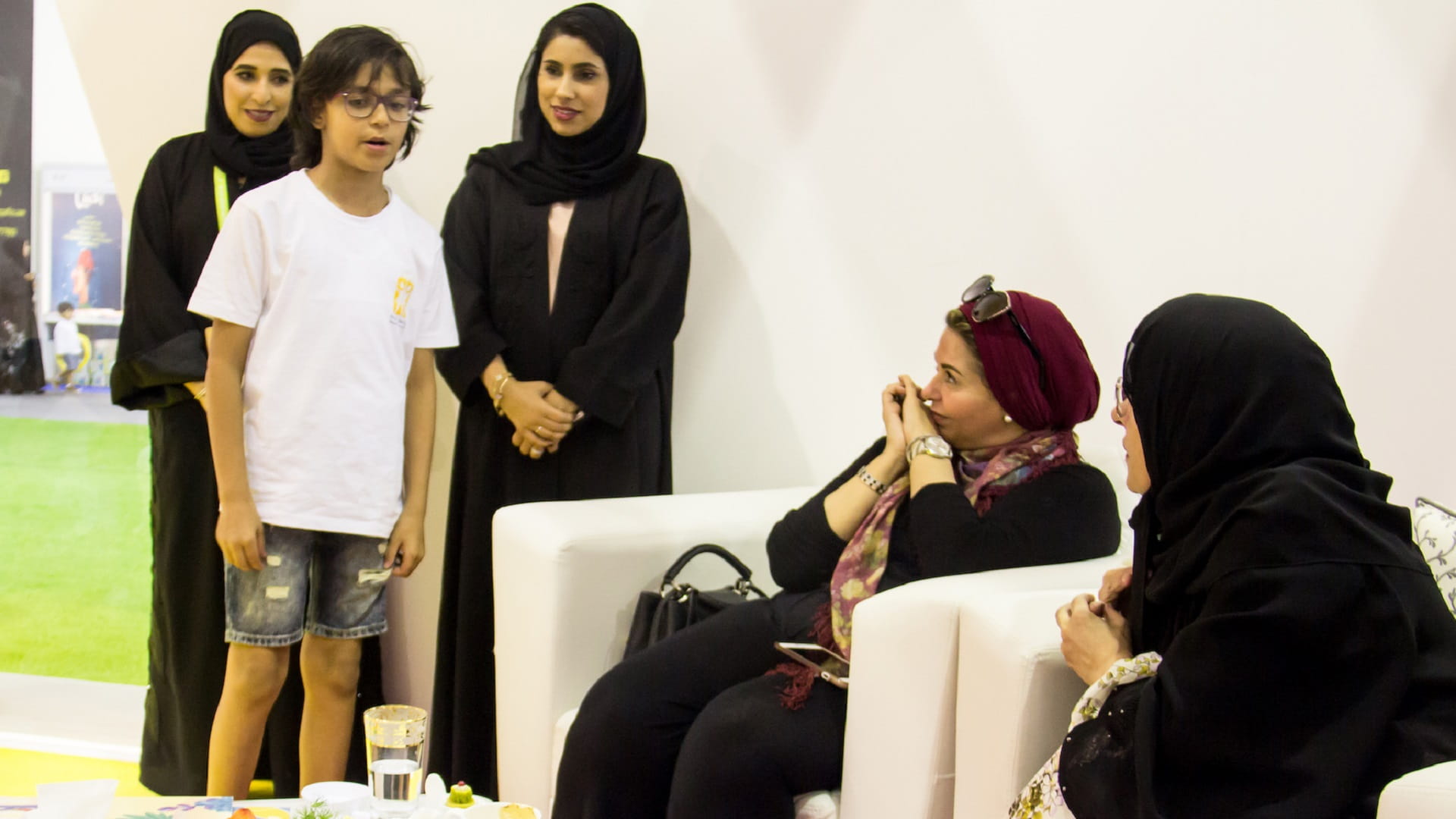 صورة بعنوان: جواهر القاسمي تصدر قراراً بتشكيل لجنة عليا لمشروع بيت الطفل "كنف" 