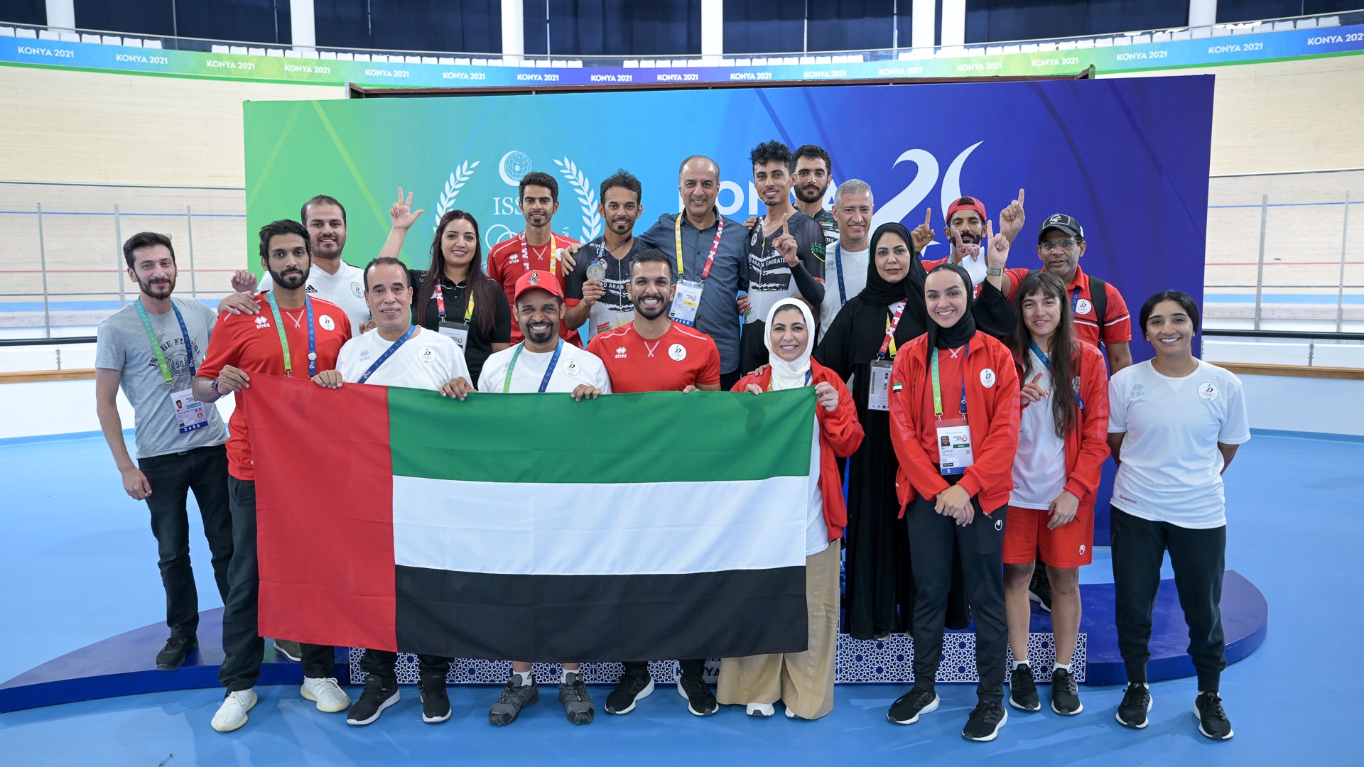 صورة بعنوان: أحمد المنصوري يحصد فضية الأمنيوم بألعاب التضامن الإسلامي بقونية 