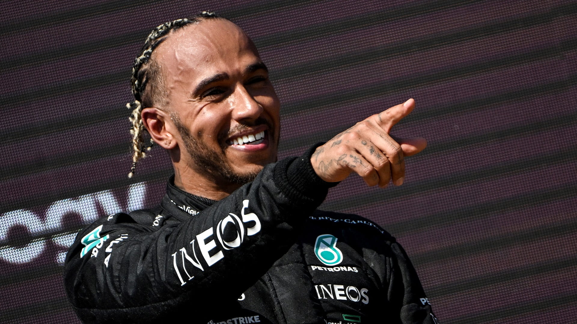 Image for the title: Formula 1 great Hamilton thinking of extending career beyond 2023 