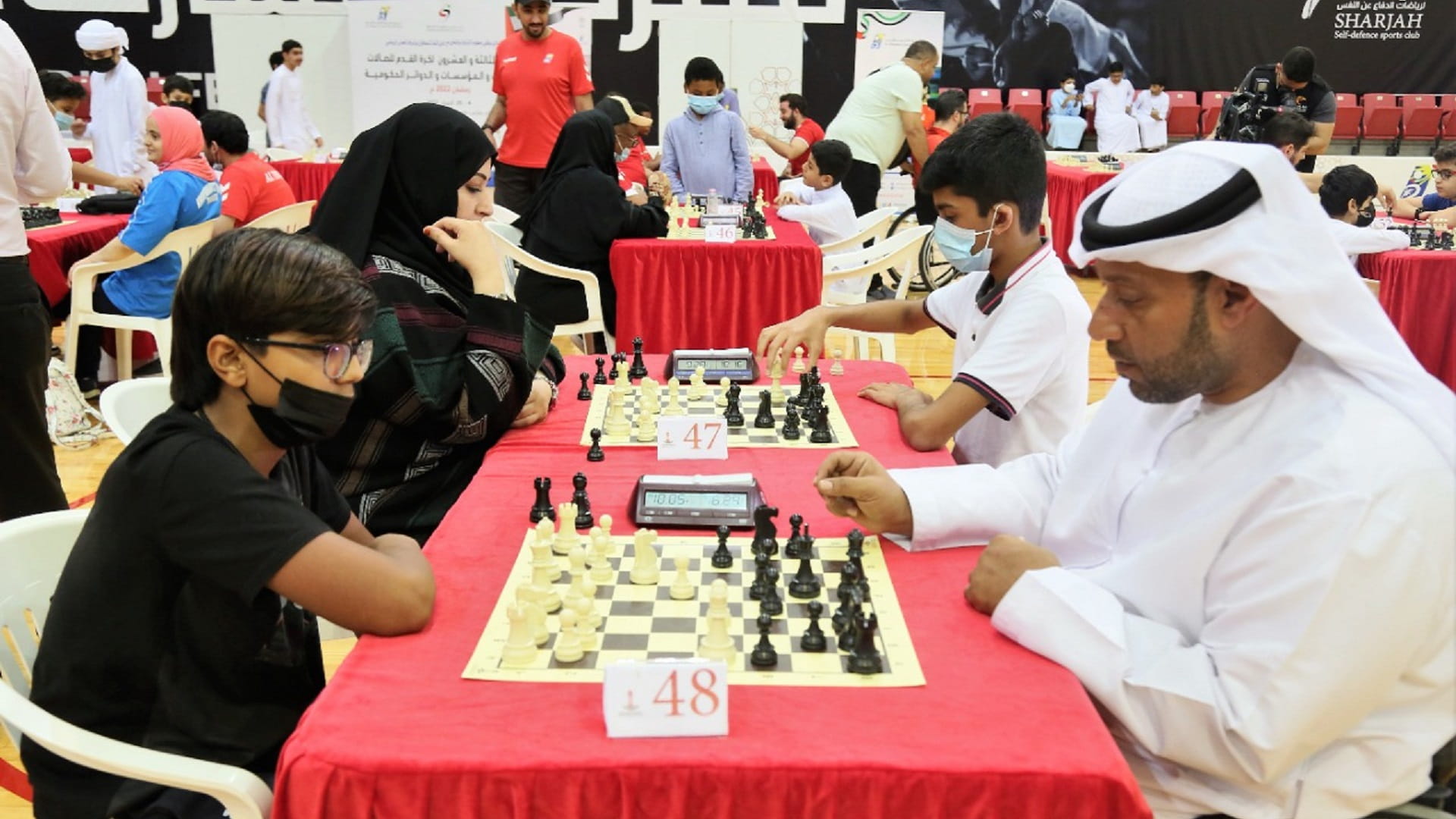 صورة بعنوان: ختام ناجح لبطولة صيف الشارقة للشطرنج السريع الخاطف  