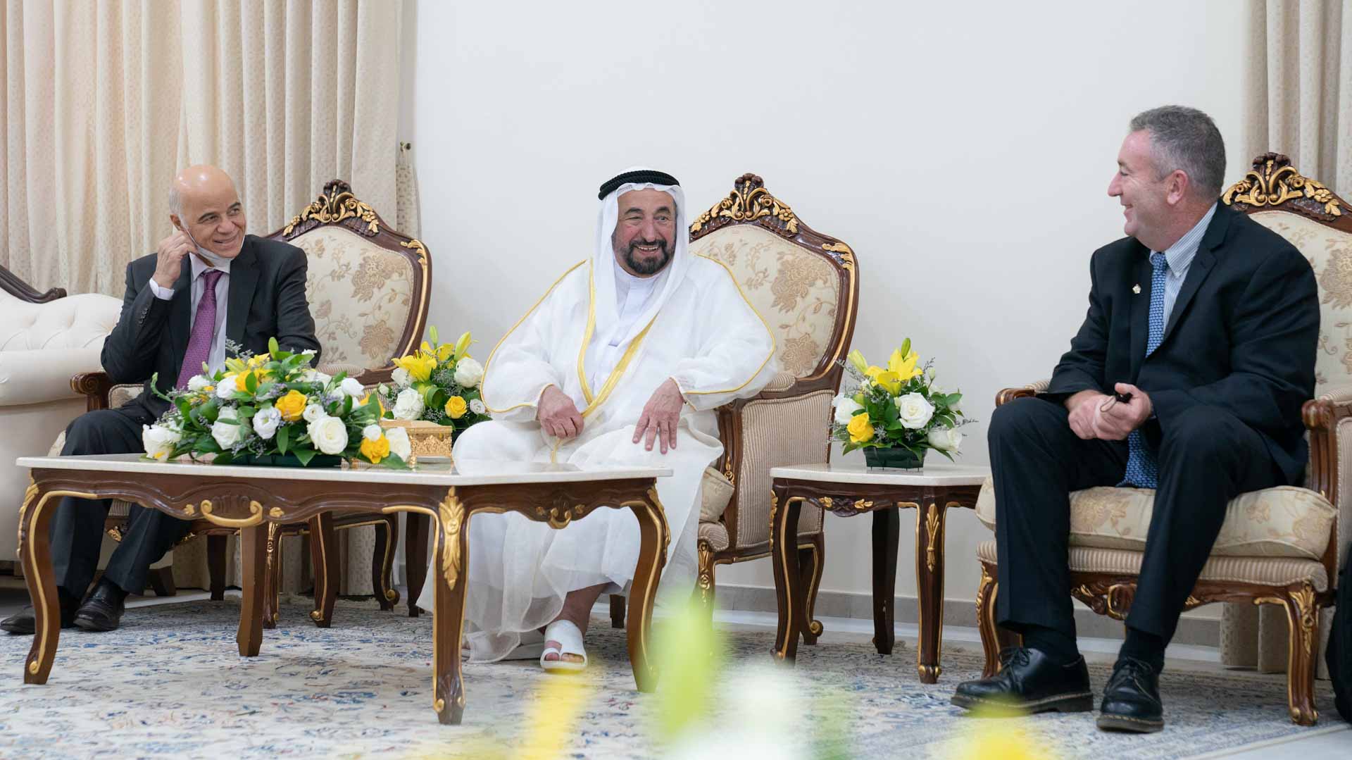 Image for the title: Sharjah Ruler receives University of Exeter delegation 