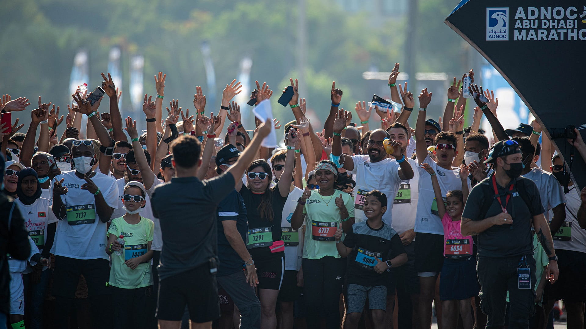 Image for the title: ADNOC AD Marathon 2022 reveals new race series edition 