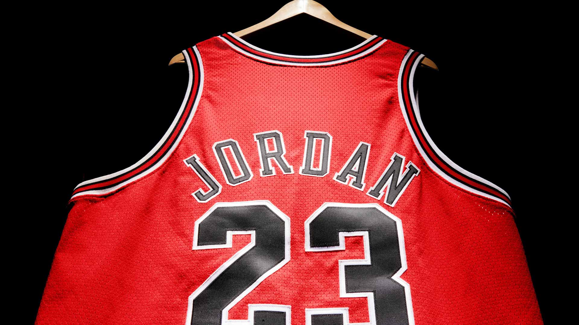 Image for the title: Michael Jordan 'Last Dance' jersey to be auctioned in September