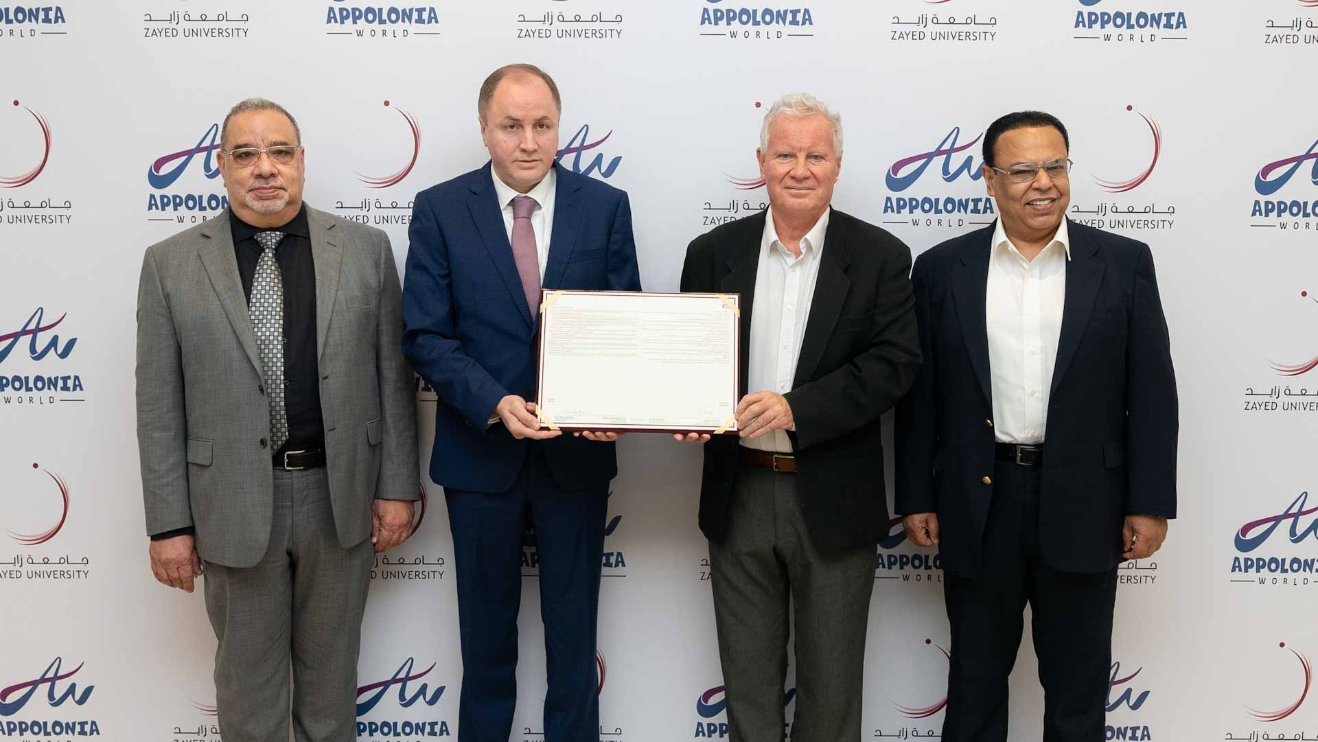 Image for the title: ZU explores opportunities with Appolonia World for Orthodontics 