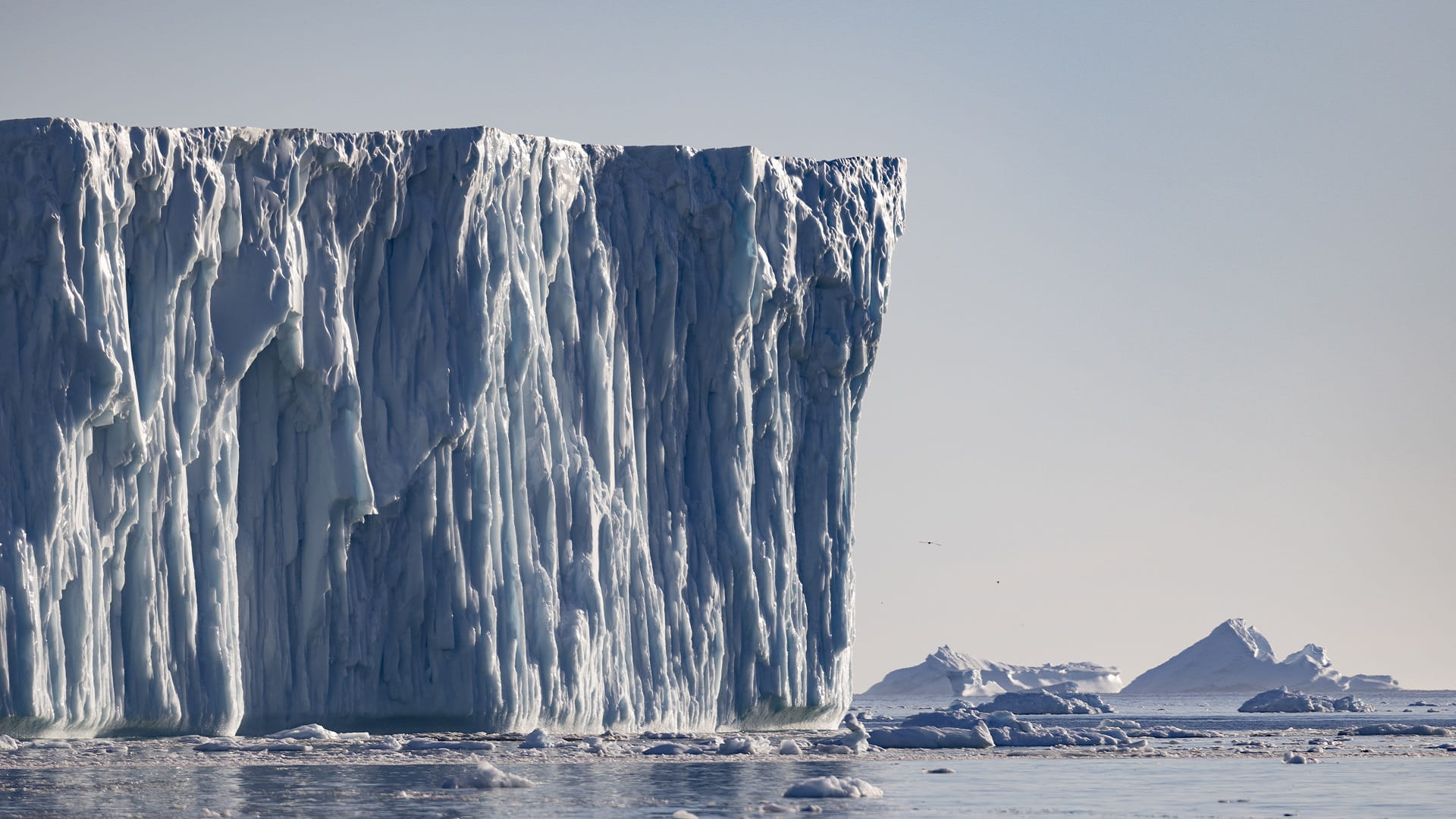 Image for the title: Arctic warming four times faster than rest of Earth 