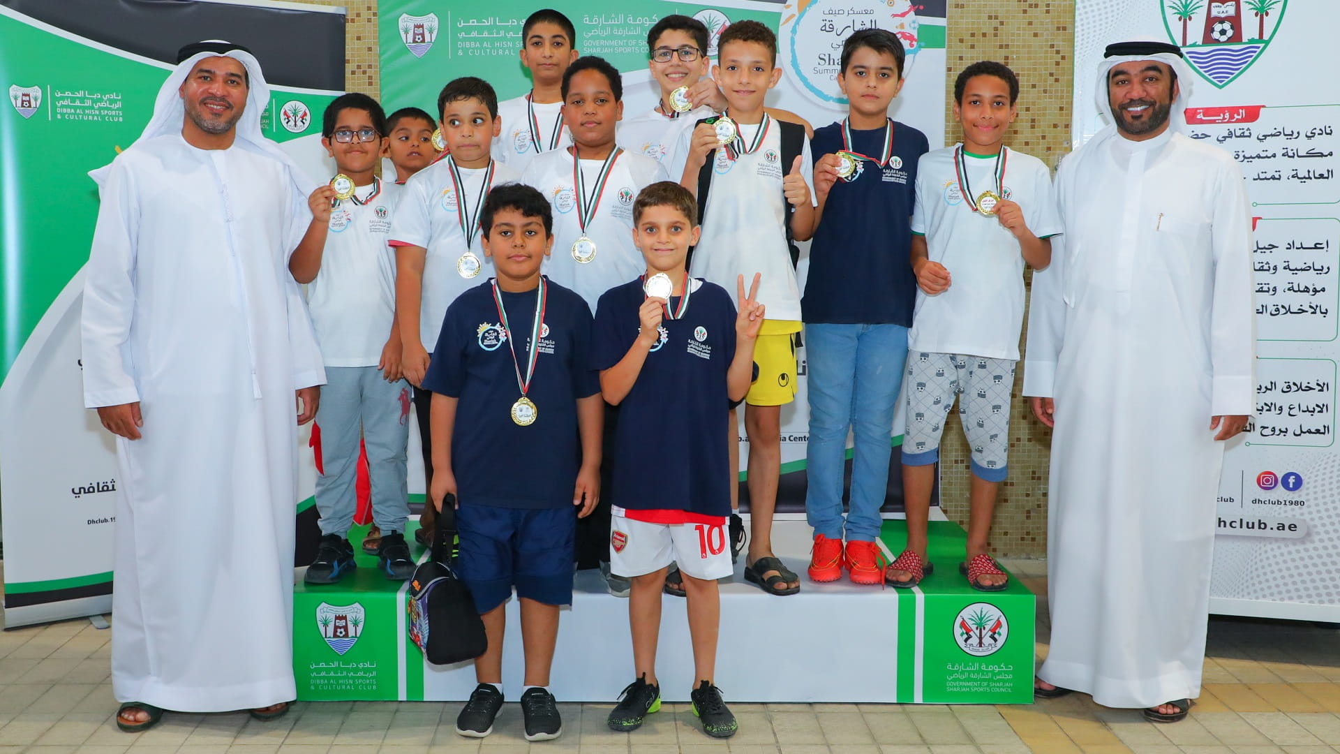 Image for the title: Dibba Al Hisn Club brings down curtain on its summer activities 