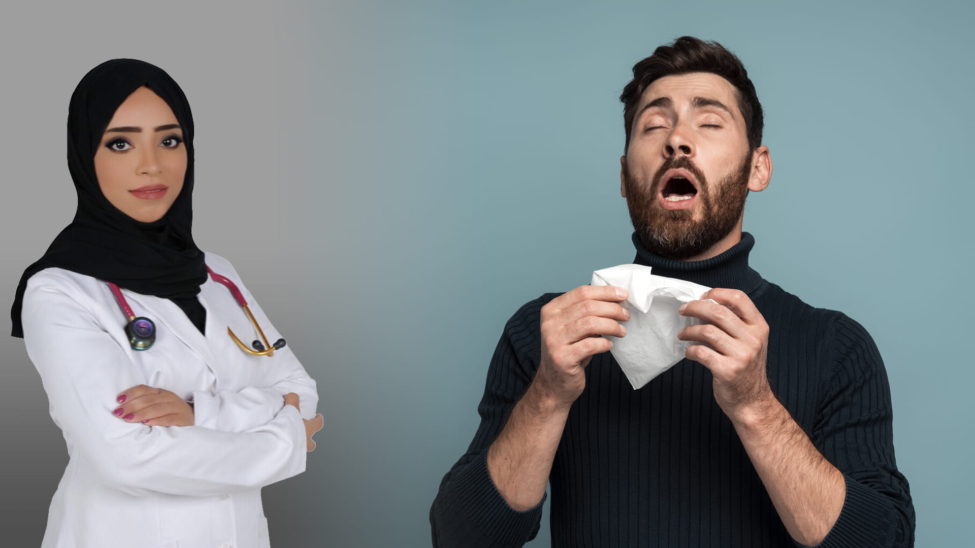 صورة بعنوان: التهاب الأنف التحسسي 