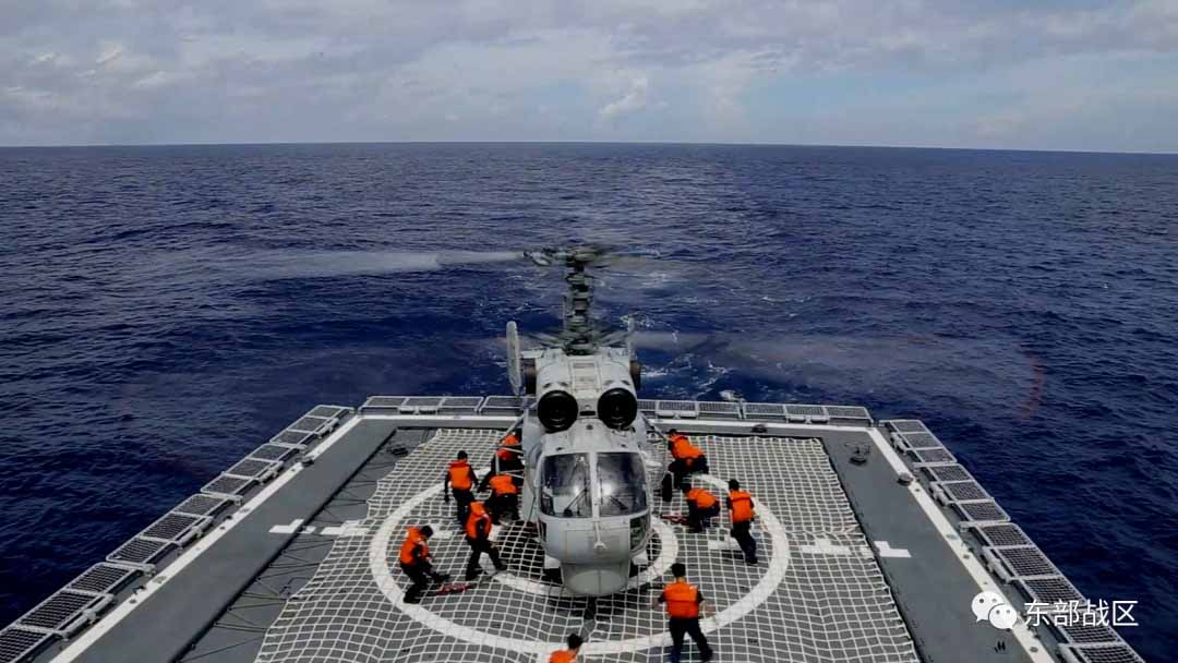 صورة بعنوان: الصين تواصل تدريباتها قرب تايوان تزامناً مع زيارة وفد أميركي 