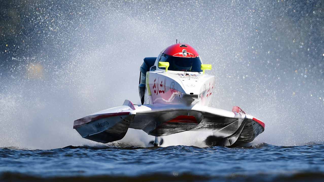 Image for the title: Sharjah team runner-up in 2nd round of Formula 2 Championship 