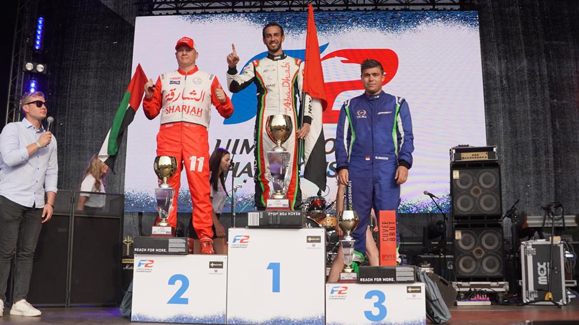 صورة بعنوان: فريق الشارقة وصيفاً للجولة 2 من بطولة العالم لزوارق الفورمولا2  