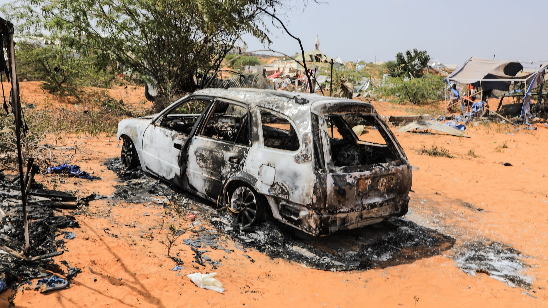 صورة بعنوان: مقتل 13 من مسلحي حركة الشباب الإرهابية بغارة أميركية في الصومال 