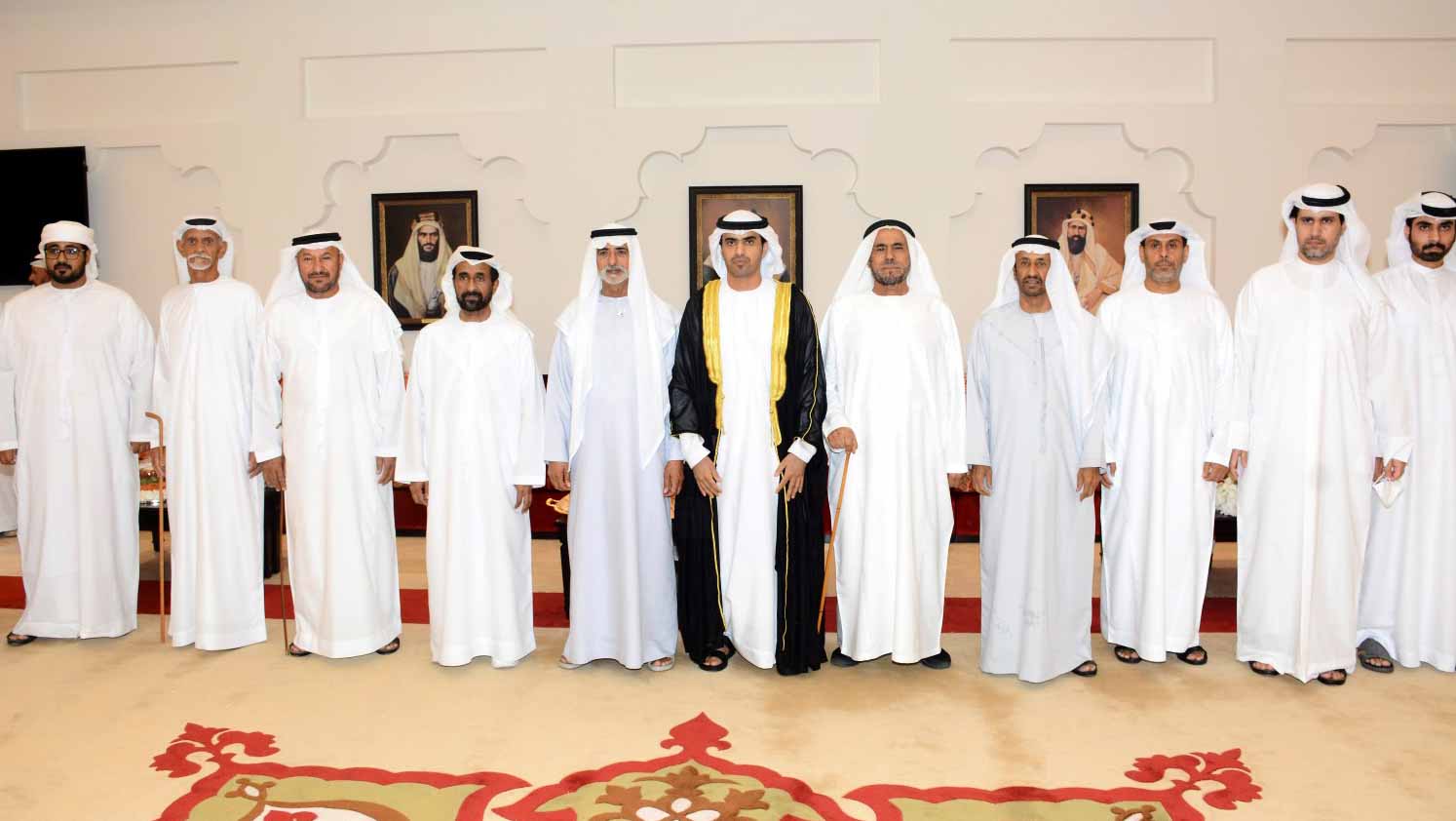 صورة بعنوان: نهيان بن مبارك يحضر أفراح الكعبي والشامسي 