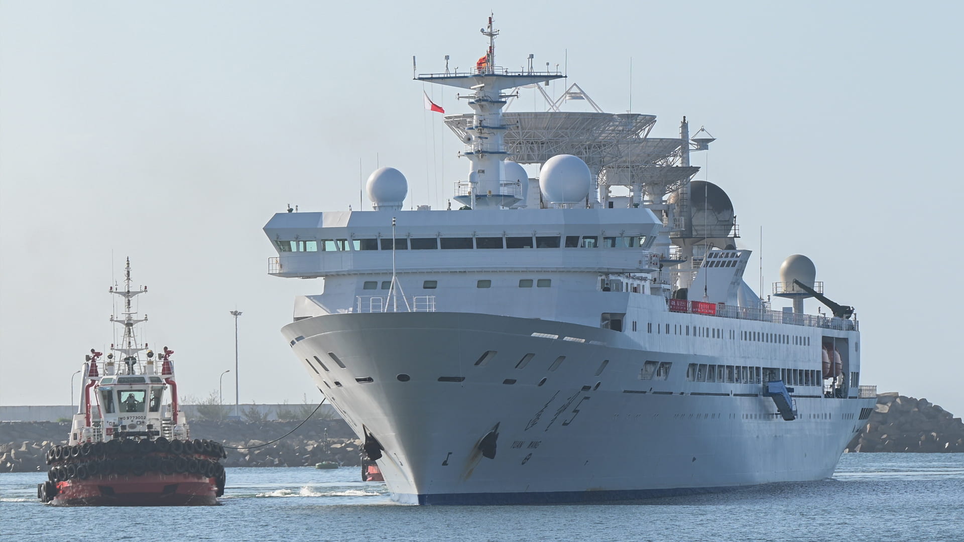 صورة بعنوان: رغم مخاوف الهند.. سفينة أبحاث صينية تصل سريلانكا  