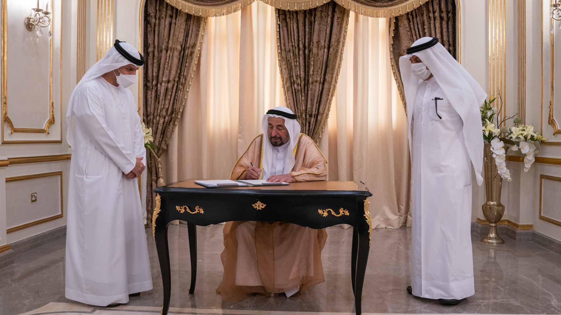 Image for the title: Sharjah Ruler issues decision appointing Director of AASTMT 