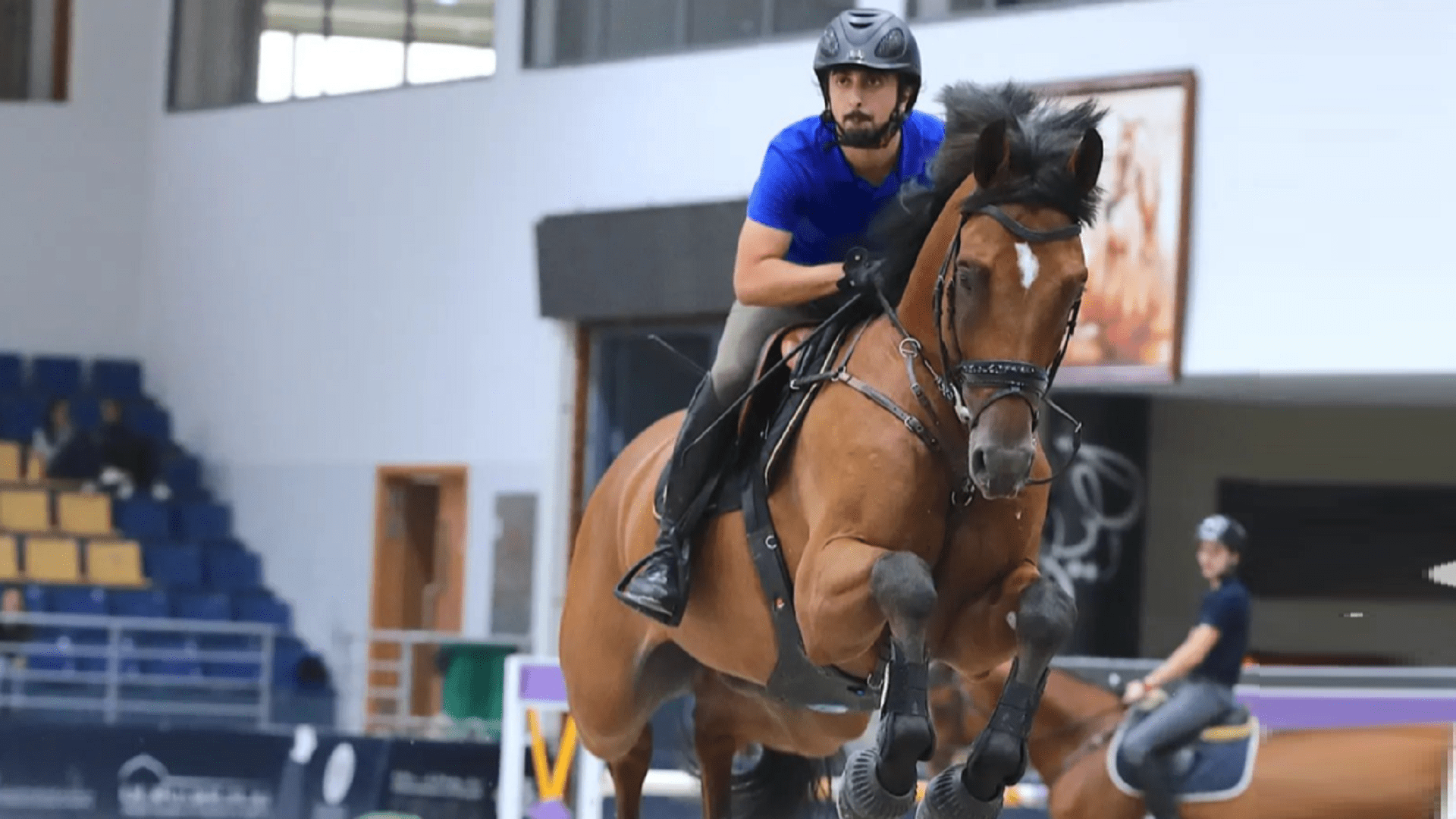 صورة بعنوان: راشد بن أحمد آل مكتوم بصدارة "البطولة الصيفية 7 للشارقة للفروسية" 