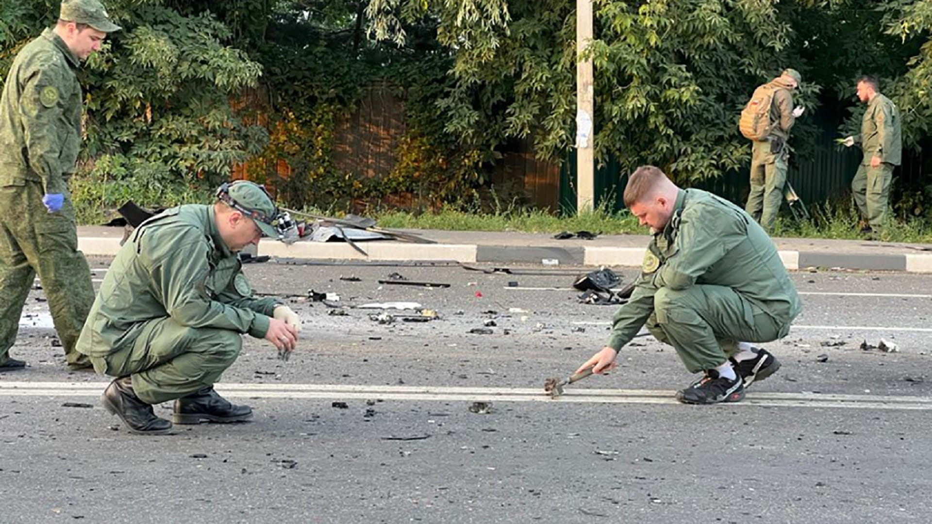 Image for the title: Car bomb kills daughter of hardline Kremlin ideologue 