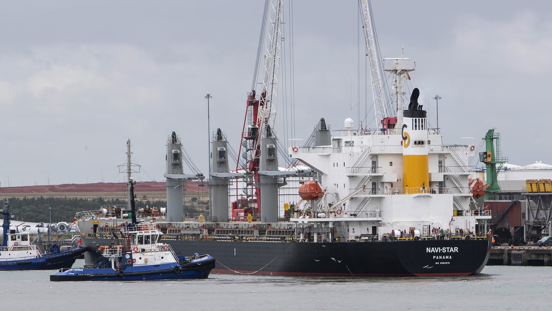 Image for the title: Four more ships leave Ukraine, Turkey's defence ministry says 