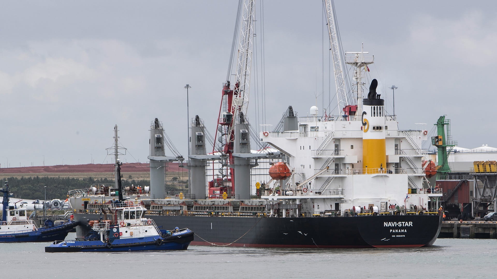 Image for the title: Four more ships leave Ukraine, Turkey's defence ministry says 