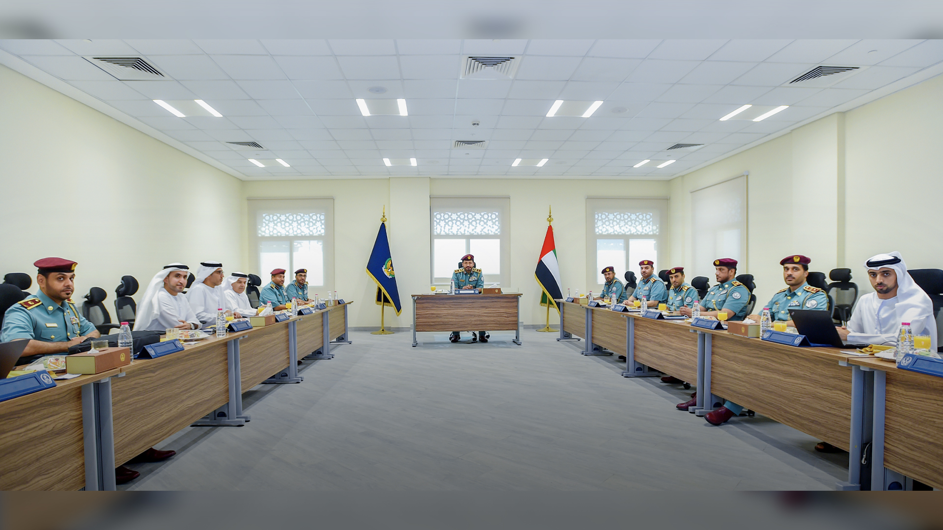 Image for the title: Al Shamsi chairs 8th meeting of Supreme Command Committee 