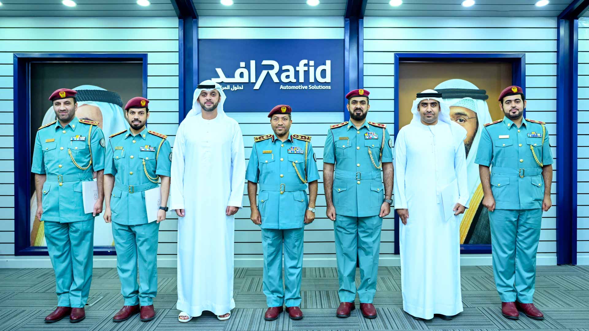 Image for the title: Sharjah Central Operations holds coordination meeting with Rafid 