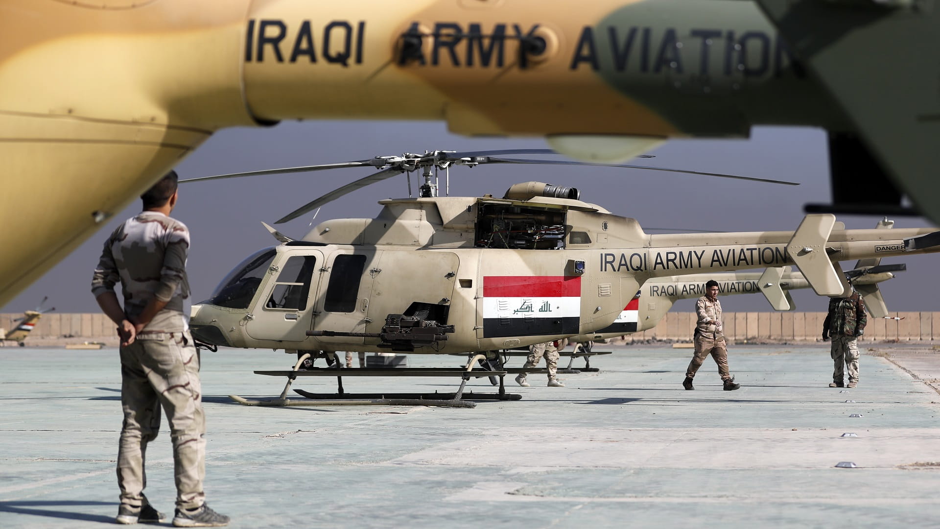 صورة بعنوان: الجيش العراقي ينفذ 6 ضربات جوية على أوكار لتنظيم داعش الإرهابي 