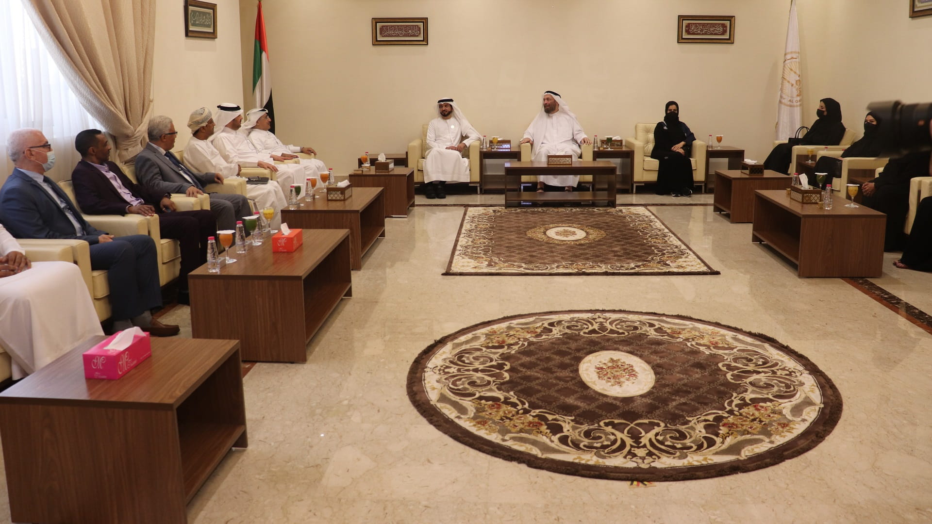 Image for the title: ABEGS’ BOT tour edu. institutions at Sharjah University City 