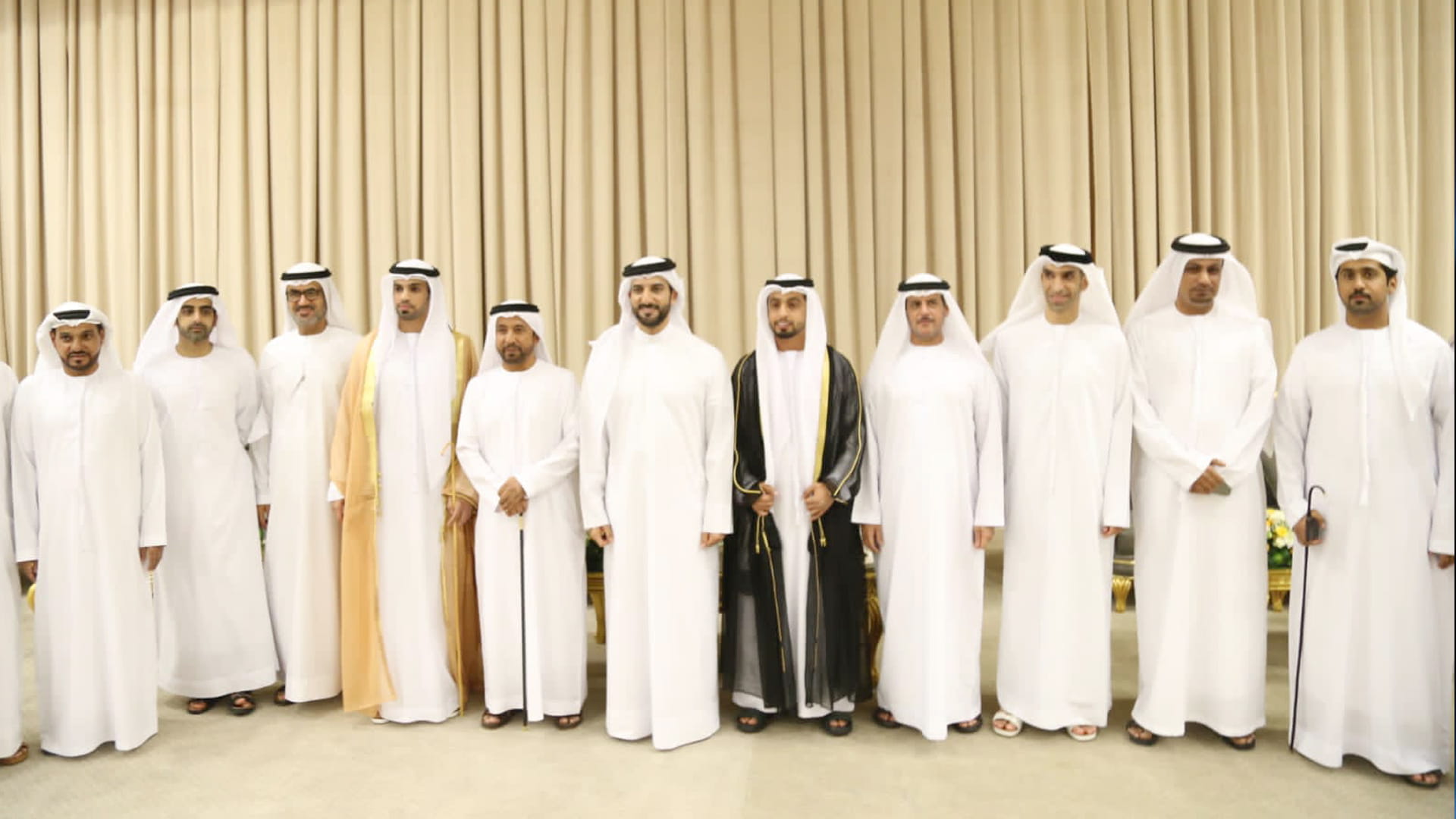 صورة بعنوان: سلطان بن أحمد القاسمي يحضر أفراح الكعبي بالشارقة 