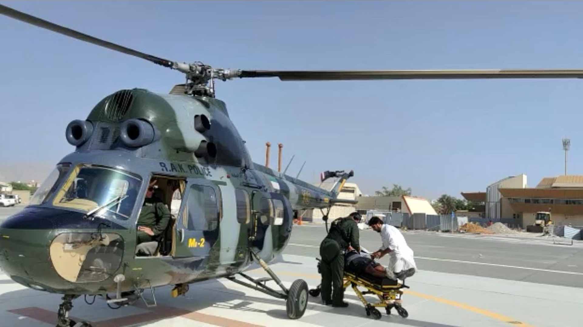 صورة بعنوان: شرطة رأس الخيمة تنقذ 5 آسيويين ضلوا طريقهم في وادي قداعة 