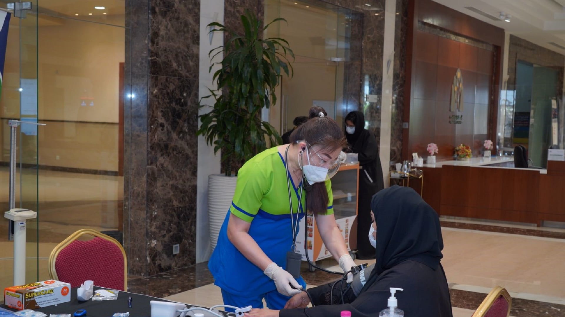 صورة بعنوان: إدارة "التثقيف الصحي" تنظم فعالية توعوية بعنوان "مستقبل مستدام" 