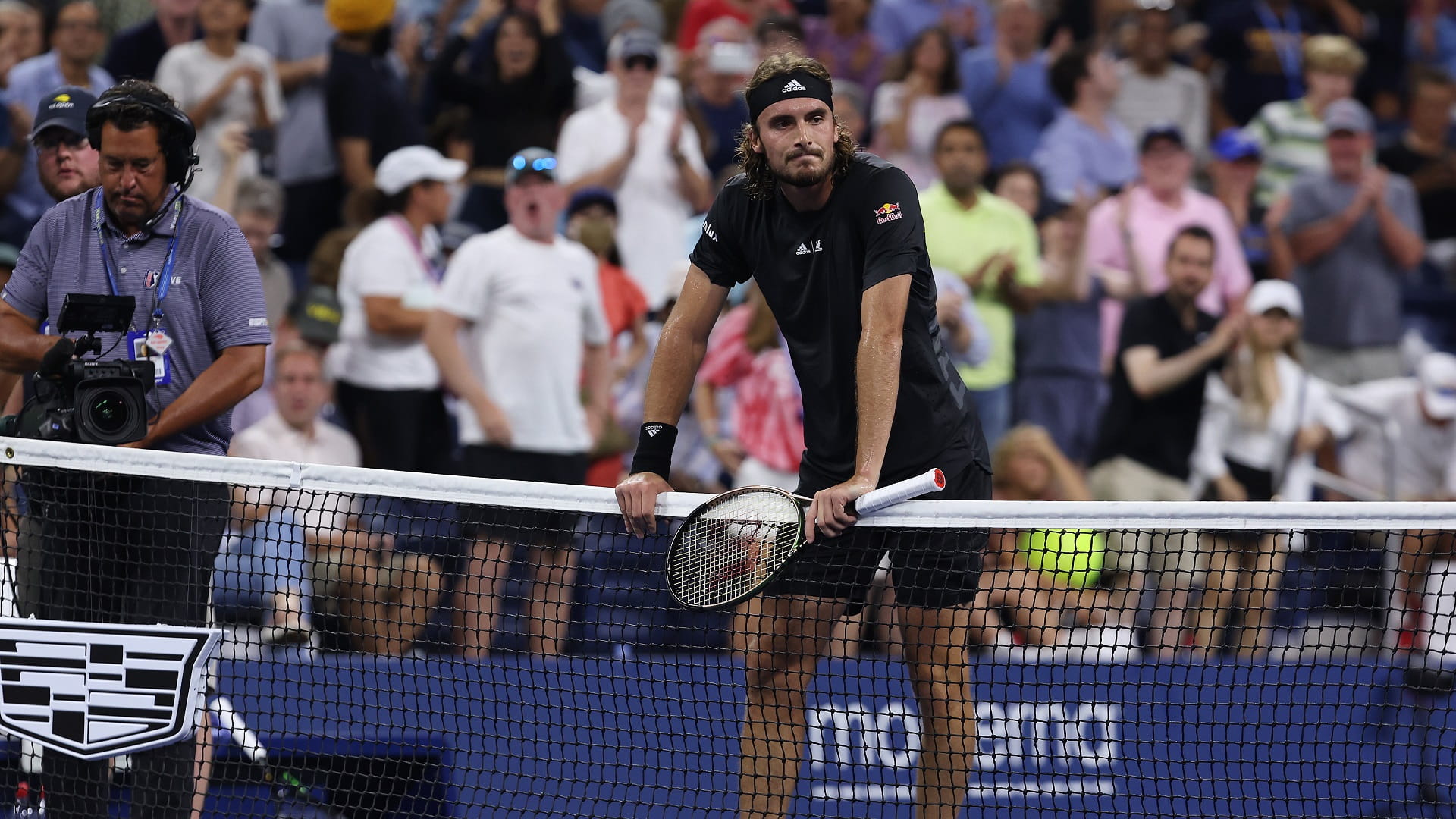 صورة بعنوان: اليوناني تسيتسيباس يودع منافسات أميركا المفتوحة للتنس 