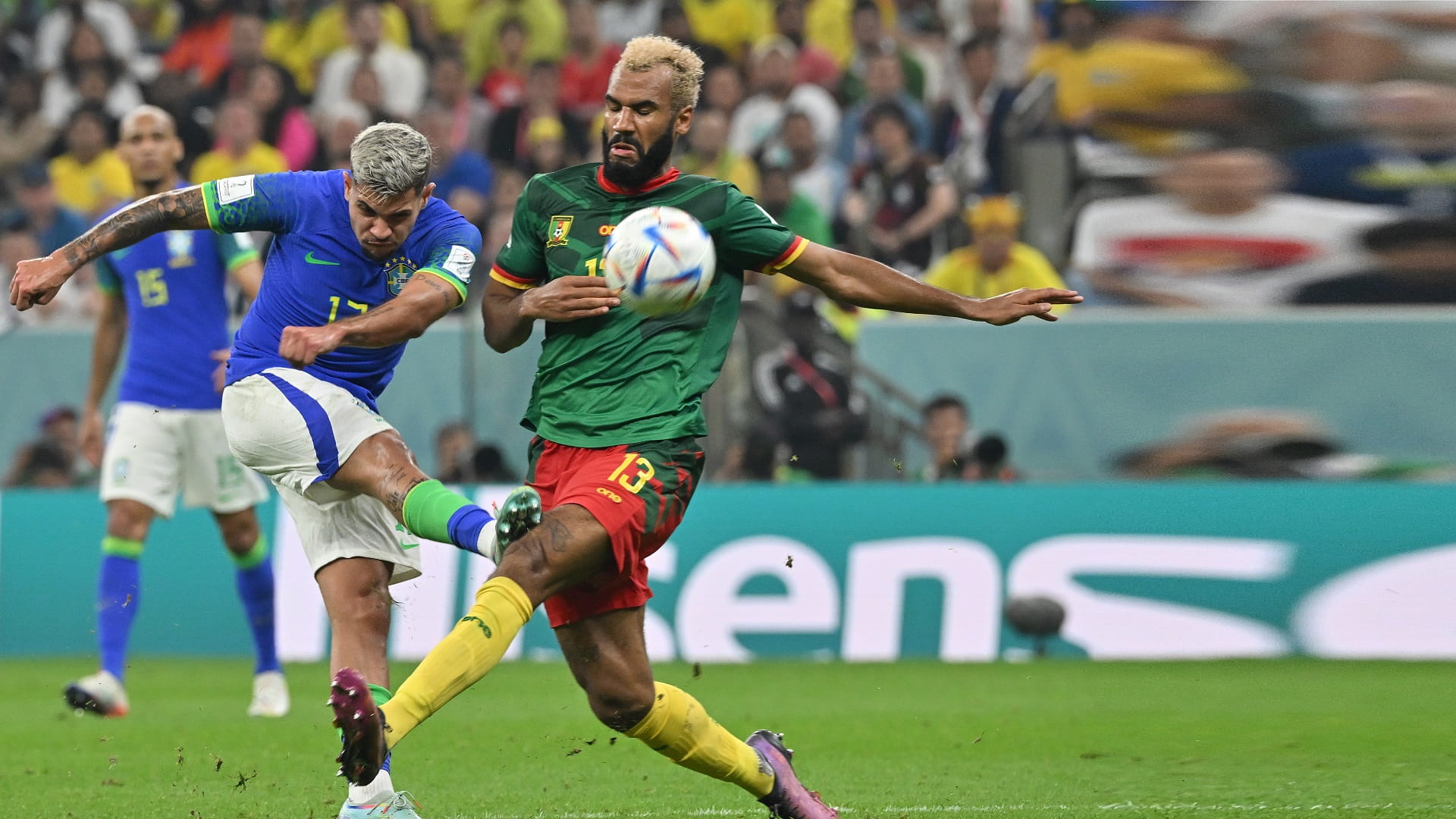 صورة بعنوان: الكاميرون تحقق فوزاً تاريخياً على البرازيل وتودع كأس العالم 