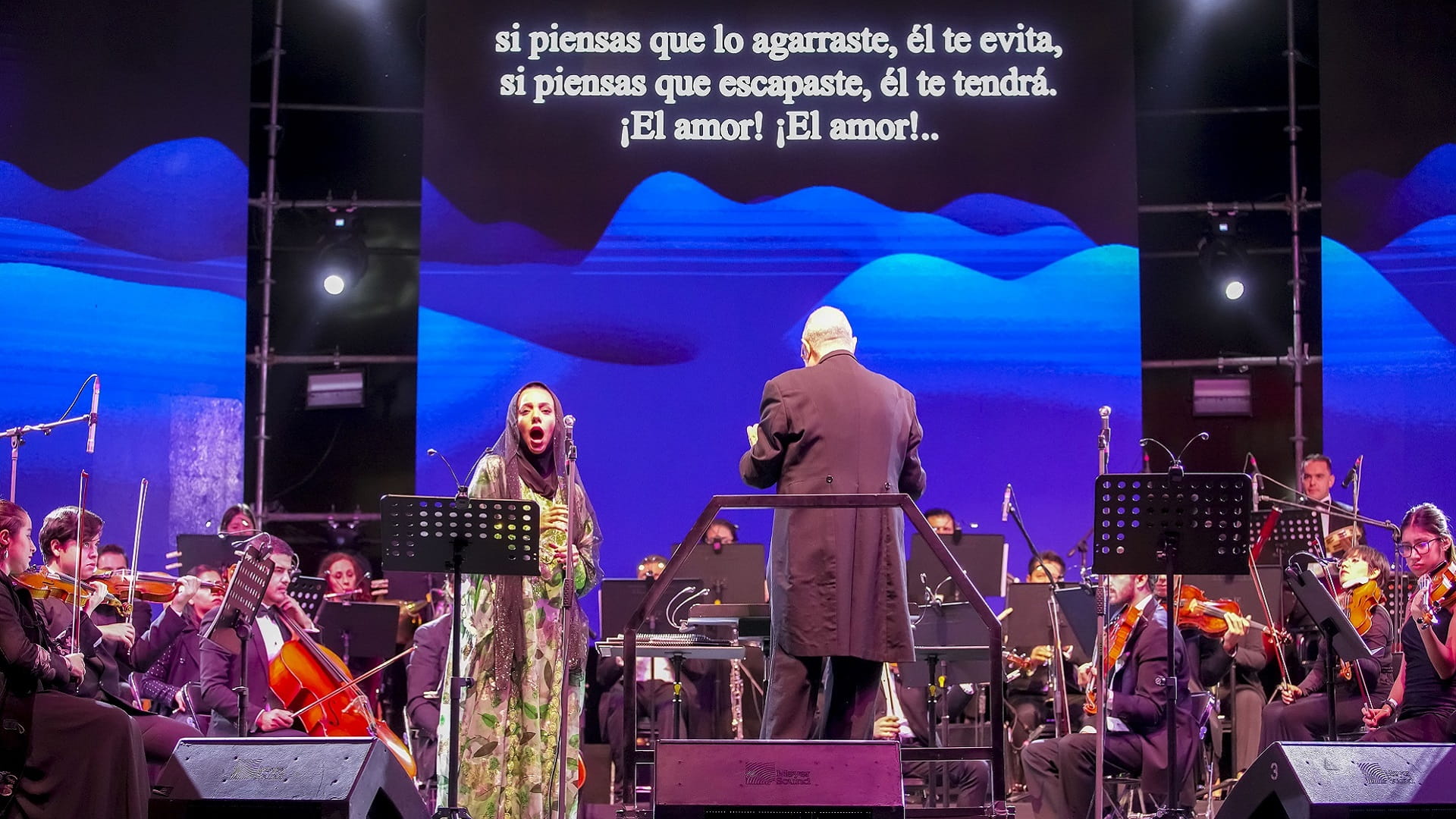 Image for the title: Emirati songs and dances regale visitors at 36th FIL 