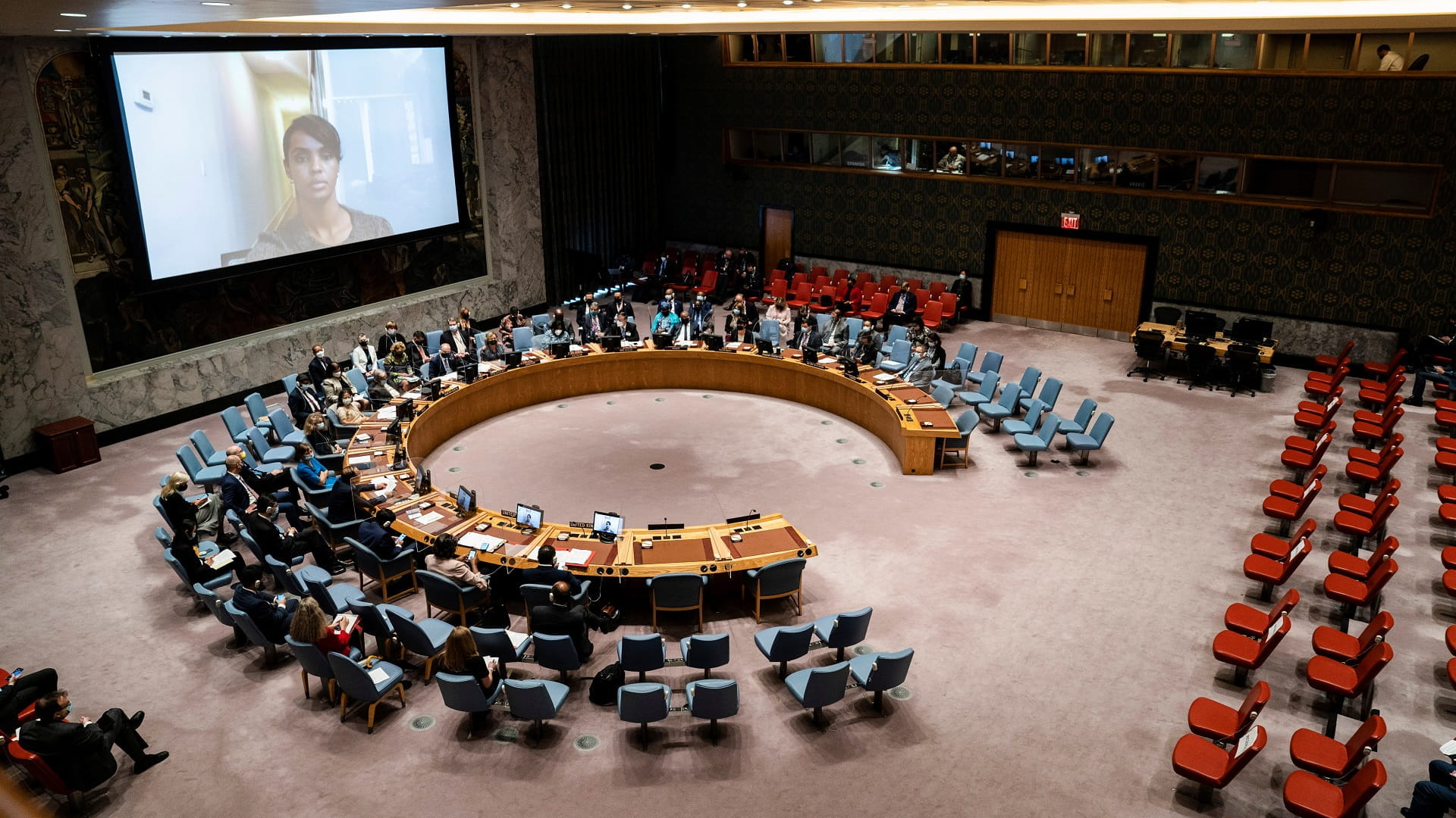 صورة بعنوان: مجلس الأمن يدين الهجوم الإرهابي على سفارة باكستان في كابول 