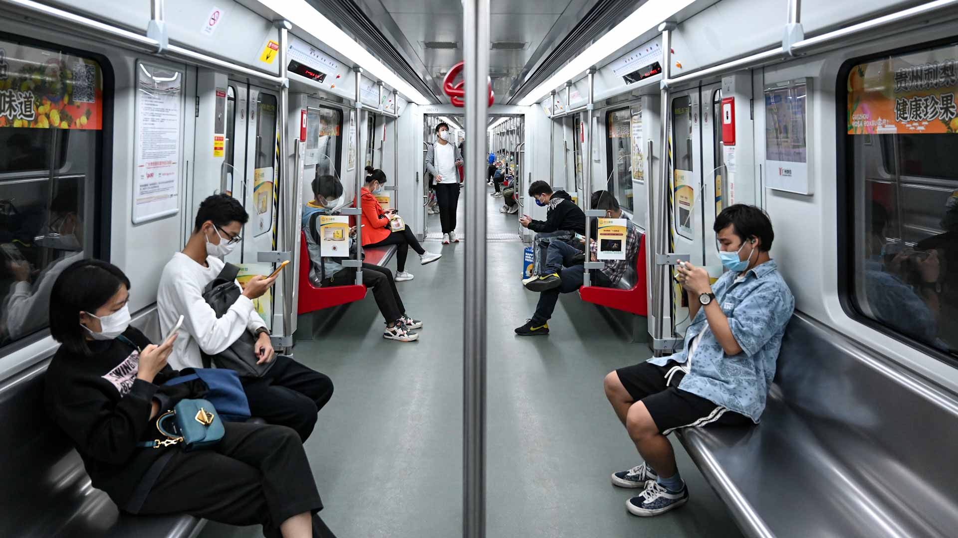 Image for the title: China eases Covid rules following protests 