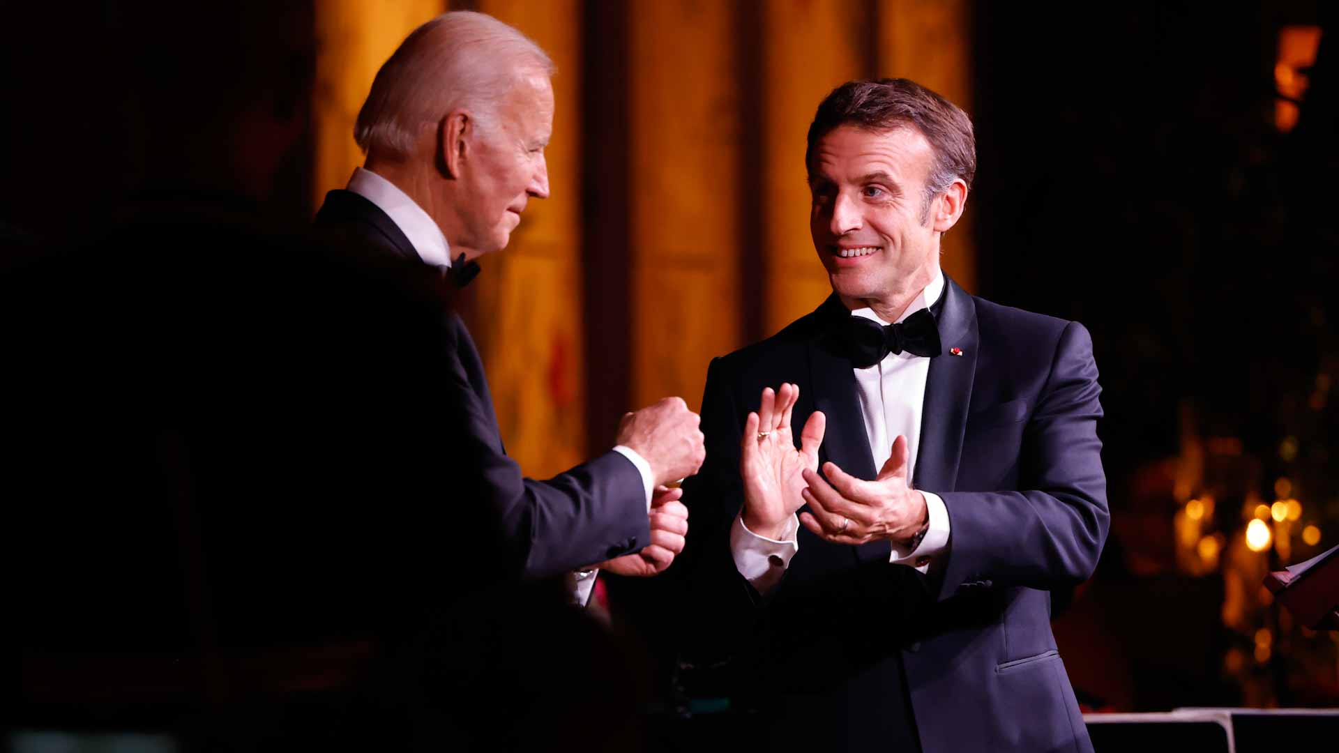 Image for the title: US, France promise to settle spat over green industry subsidies 