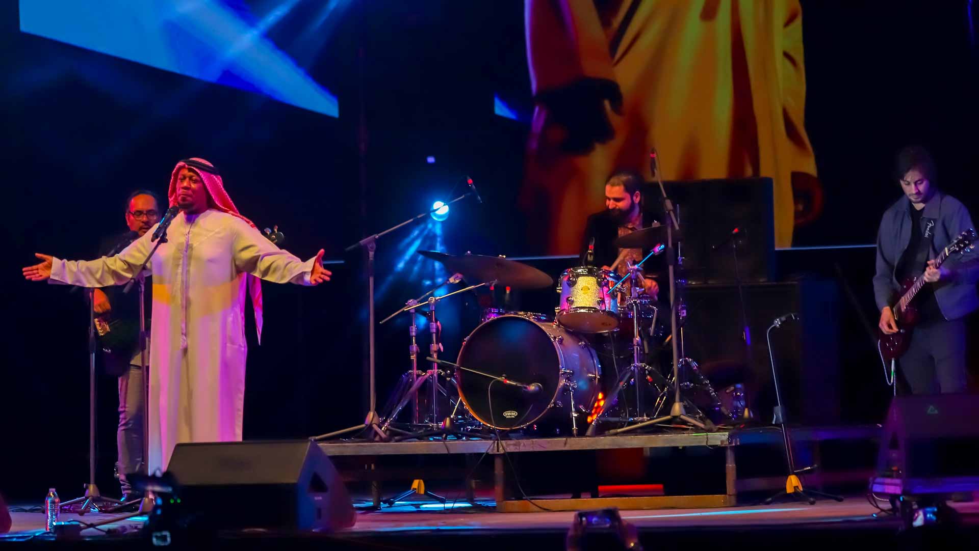 Image for the title: Emirati themed Jazz and Opera concerts captivate visitors to GIBF 